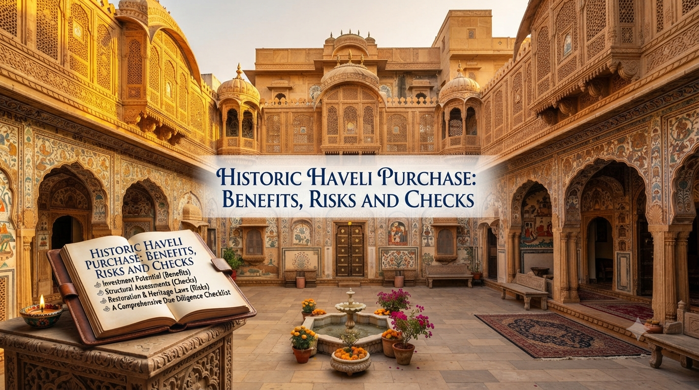 Historic Haveli Purchase: Benefits, Risks and Checks