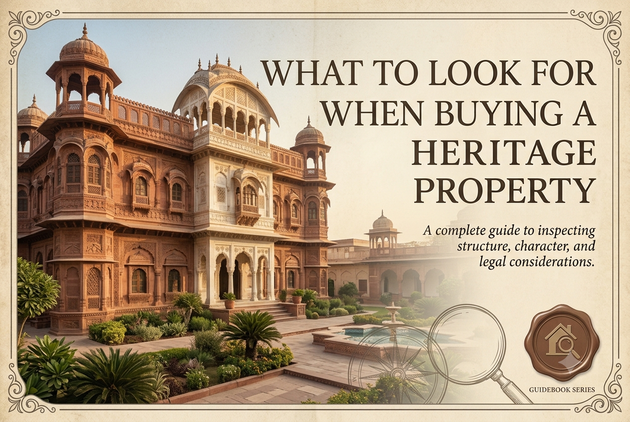 What To Look For When Buying A Heritage Property - A Complete Guide